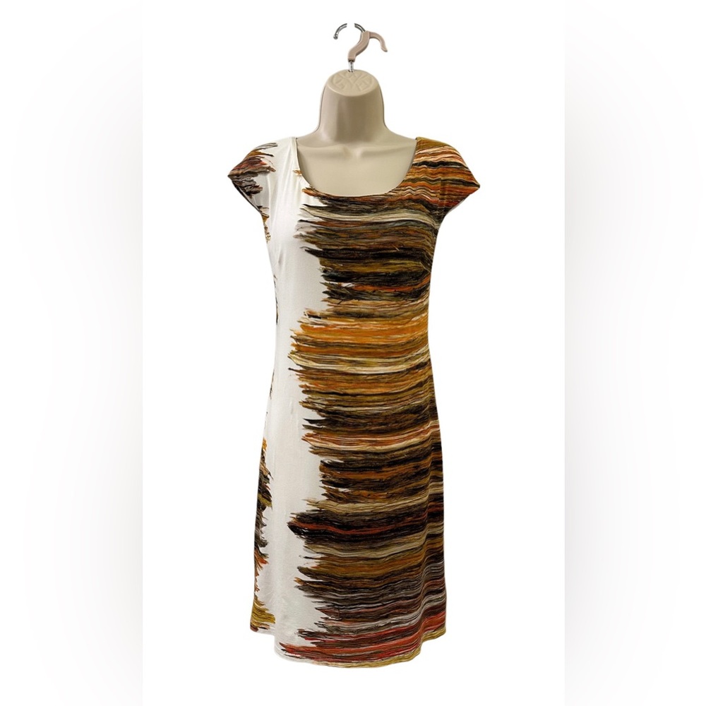 Cartise Animal Print Sheath Dress Size 10